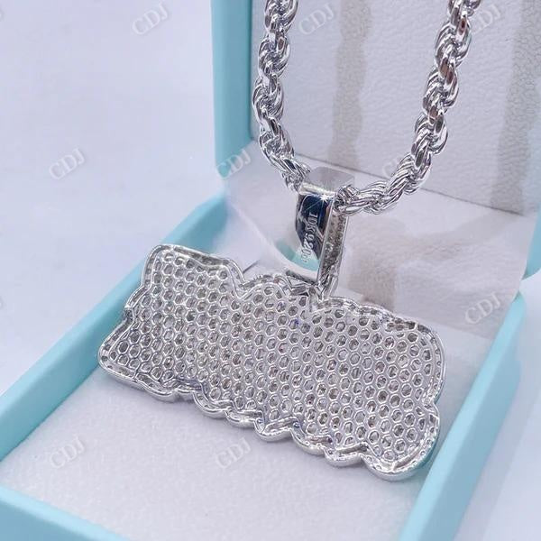 Iced Out Diamond Savage Pendant For Men  customdiamjewel   