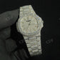 Full Iced Out Patek Philips Moissanite Studded Watch hip hop jewelry customdiamjewel   