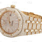 Real Diamond Watch For Rappers AP Date Just Diamond Watch Hip Hop Watch 34.75 CTW (Approx)  customdiamjewel   