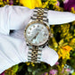 Rolex Two Tone Diamond Set Dial Luxury Watch  customdiamjewel   