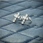 10.00MM Round Cut Cross Hip Hop Earring hip hop jewelry customdiamjewel   