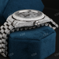 Natural Diamond Iced Out Rolex Watch  customdiamjewel   