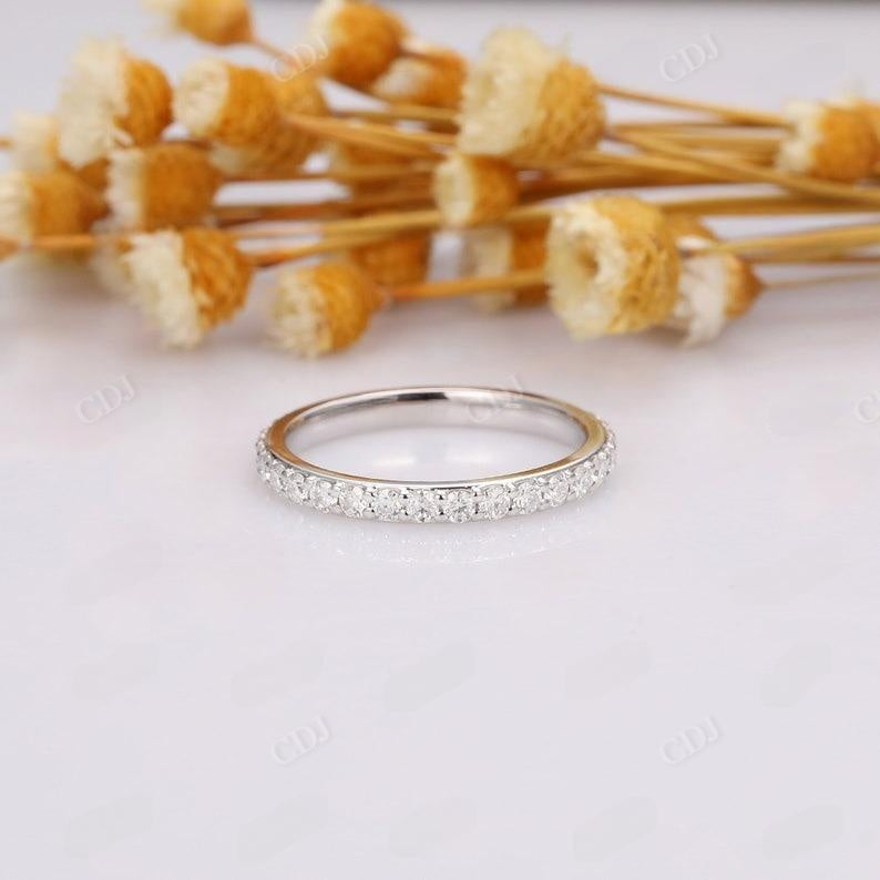 0.93CTW Round Natural Diamond Full Eternity Wedding Band  customdiamjewel   