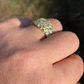 Antique Round Diamond Solid Gold Ring  customdiamjewel   