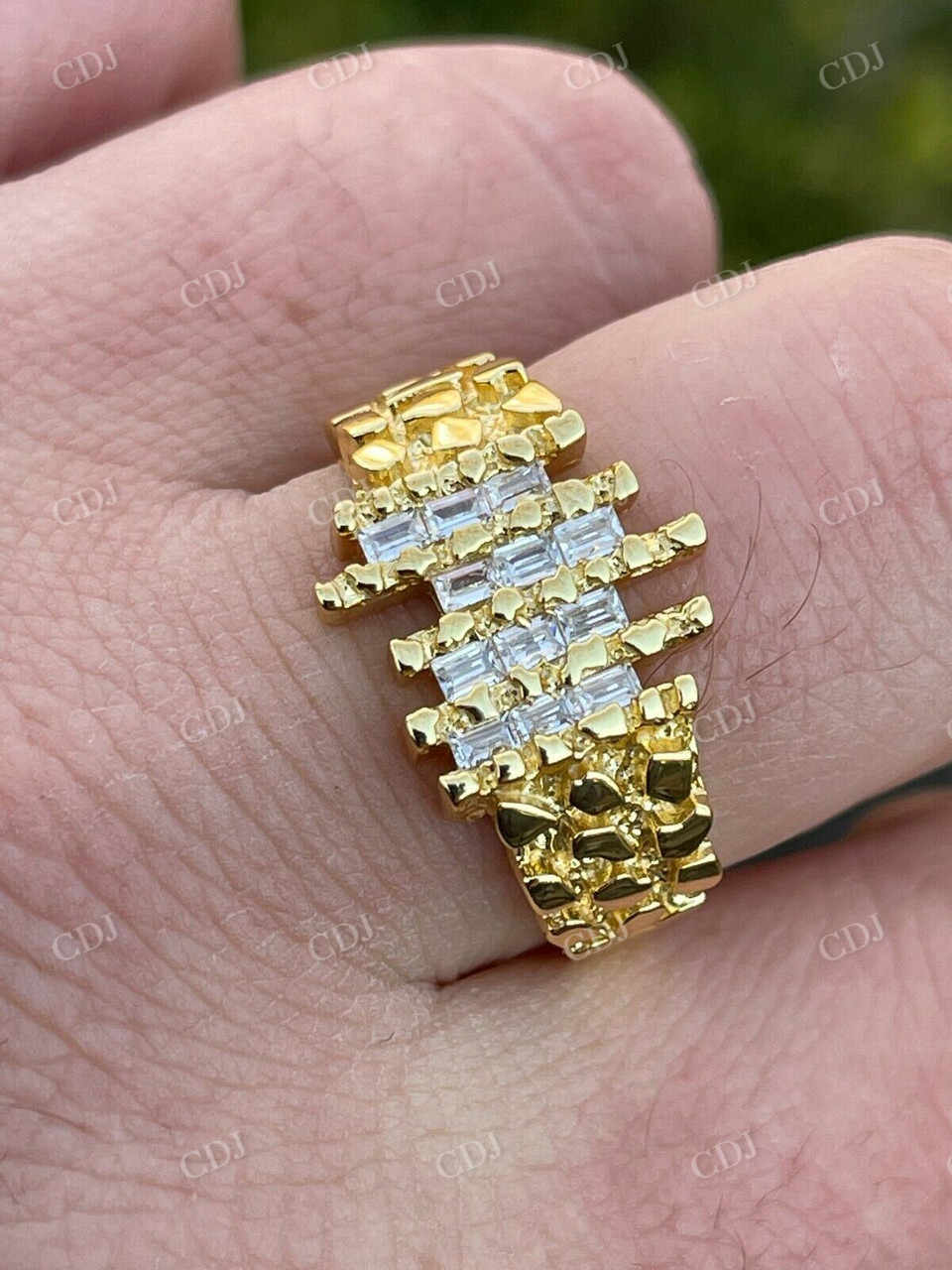 14k Gold Antique Diamond Ring  customdiamjewel   