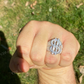 Men's Dollar Sign Iced Out Diamond Ring  customdiamjewel   