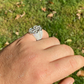 Men's Dollar Sign Iced Out Diamond Ring  customdiamjewel   