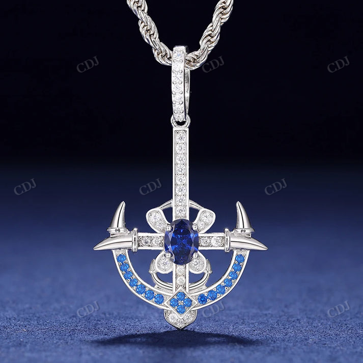 VVS Moissanite Custom Diamond Pendant customdiamjewel