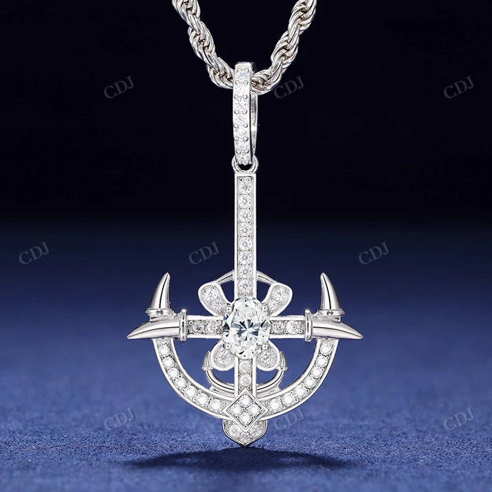 VVS Moissanite Custom Diamond Pendant customdiamjewel