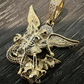 Moissanite Saint Michael Archangel Pendant  customdiamjewel   