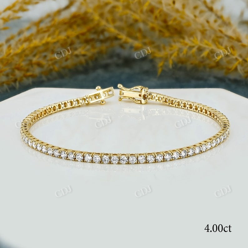 1.00CT Tennis Low Profile Natural Diamond Bracelet tennis bracelet customdiamjewel   