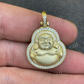 14K Gold Buddha Hip Hop Pendant For Mens  customdiamjewel   