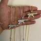 Solid 925 Silver AK-47 Machine Gun Diamond Piece Super Icy Pendant  customdiamjewel   