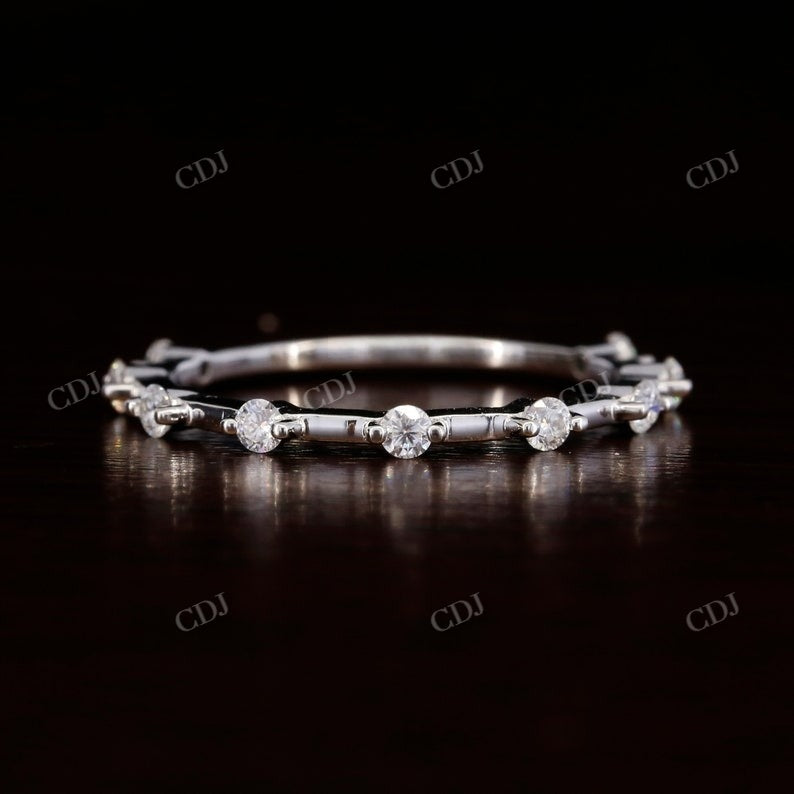 Thin Natural Diamond Stackable Band  customdiamjewel   