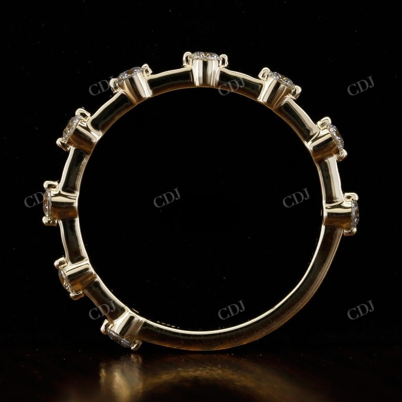 Thin Natural Diamond Stackable Band  customdiamjewel   