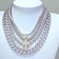 Hip Hop Iced Out Moissanite Baguette Chain hip hop jewelry CustomDiamJewel   