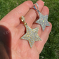 14K Gold Hip Hop Star Mens and Ladies Pendant  customdiamjewel   