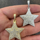 14K Gold Hip Hop Star Mens and Ladies Pendant  customdiamjewel   