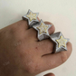 Men's Hip Hop Star Solid 14k Gold Diamond Ring  customdiamjewel   