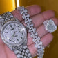 Iced Out Lab Grown Diamond Bracelet hip hop jewelry CustomDiamJewel   