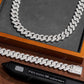 Miami Cuban Link Diamond Hip Hop Style Chain hip hop jewelry customdiamjewel   