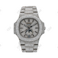 Full White Patek Phillippe Iced Out Watch  customdiamjewel   