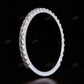 1.8MM Dainty Full Eternity Diamond Wedding Band  customdiamjewel   