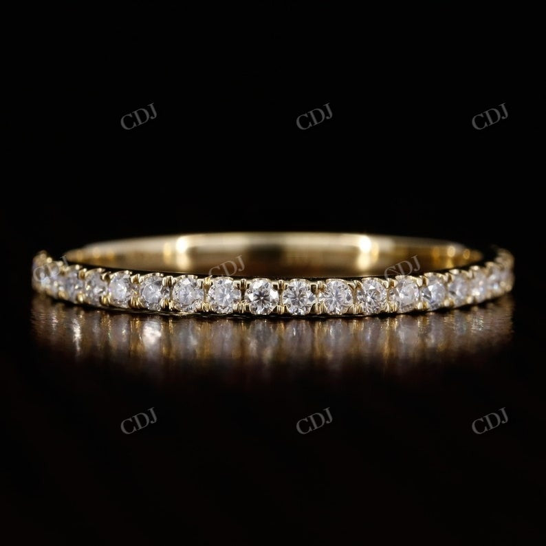 1.8MM Dainty Full Eternity Diamond Wedding Band  customdiamjewel   