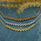 0.48CTW CVD Diamond Bolo Chain Bracelet  customdiamjewel   