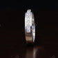 Princess Cut Natural Diamond Channel Set Wedding Band  customdiamjewel   