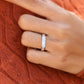 Princess Cut Natural Diamond Channel Set Wedding Band  customdiamjewel   