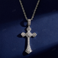 Moissanite Hip Hop Cross Diamond Pendant customdiamjewel