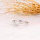 0.14CTW Natural Round Diamond U Shape Wedding Band  customdiamjewel   