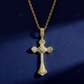 Moissanite Hip Hop Cross Diamond Pendant customdiamjewel