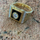 Men's 14k Solid Gold Diamond Ring  customdiamjewel   