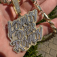 Gold Iced LOYALTY OVER ROYALTY Hip Hop Pendan  customdiamjewel   