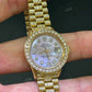 26mm Bust Down Rolex Women Watch  customdiamjewel   