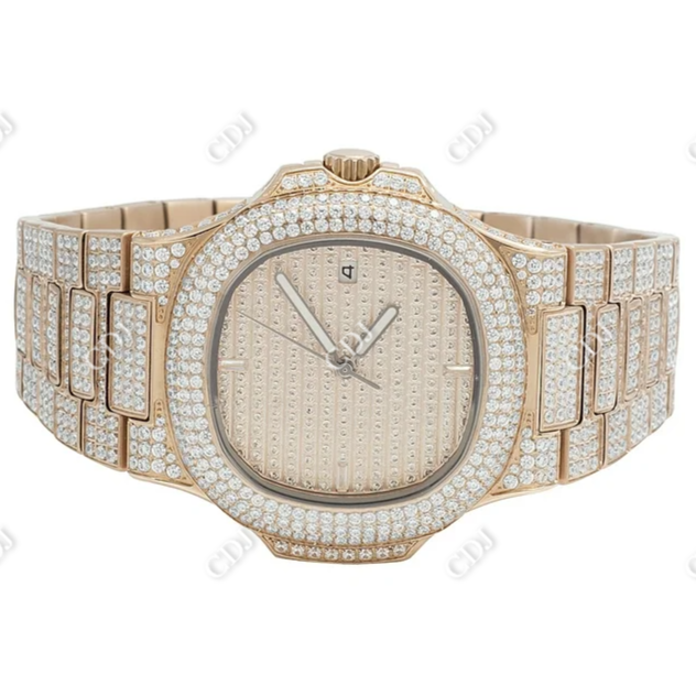 Customize Patek Philippe Bust Down Watch  customdiamjewel   