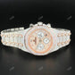 Moissanite Iced Out Hip Hop Watch  customdiamjewel   