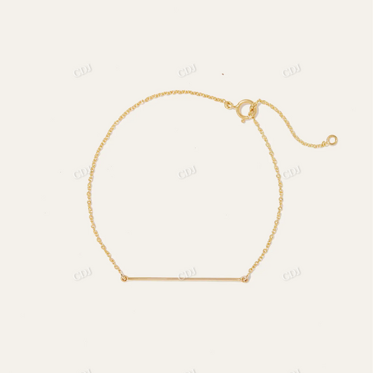 Luxury Gold Lariat Women's Bracelet hip hop jewelry customdiamjewel