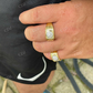 Men's Real Iced Out 14K Gold Diamond Ring  customdiamjewel   