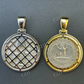 Plain Gold Euphanasia Tupac 2Pac Medallion Pendant  customdiamjewel   