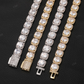 10mm Cushion VVS Diamond Cluster Tennis Chain hip hop jewelry CustomDiamJewel