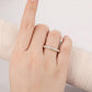 0.31CTW Elegant CVD Diamond Half Eternity Wedding Band  customdiamjewel   