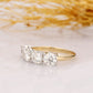 Round Cut Lab Grown Diamond Two Tone Wedding Band Wedding Band customdiamjewel   