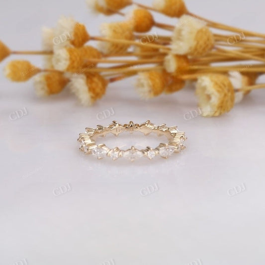 0.21ctw Full Eternity Wedding Stacking Matching Band  customdiamjewel   