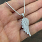 Angel Wing Diamond Hip Hop Pendant  customdiamjewel   