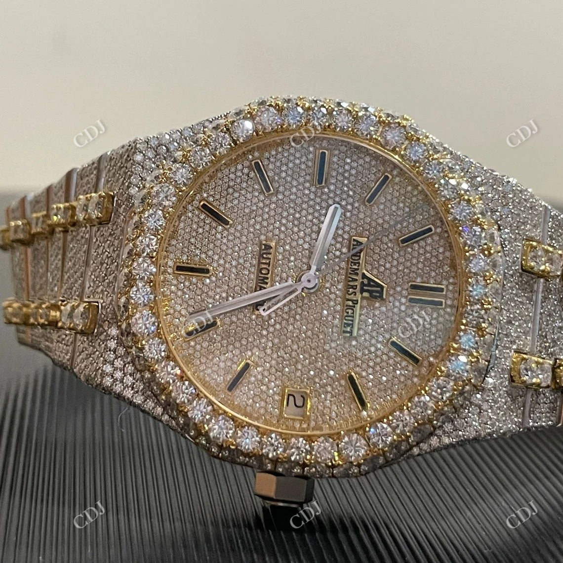 Audemars Piguet Two Tone Diamond Watch  customdiamjewel   