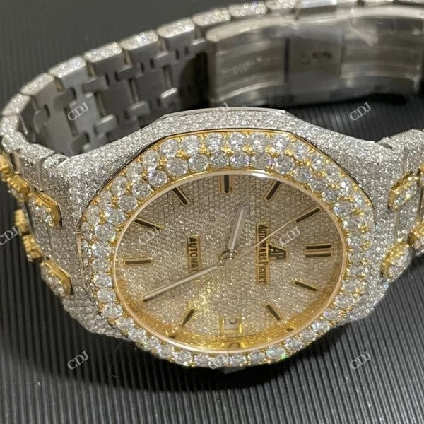 Audemars Piguet Two Tone Diamond Watch  customdiamjewel   