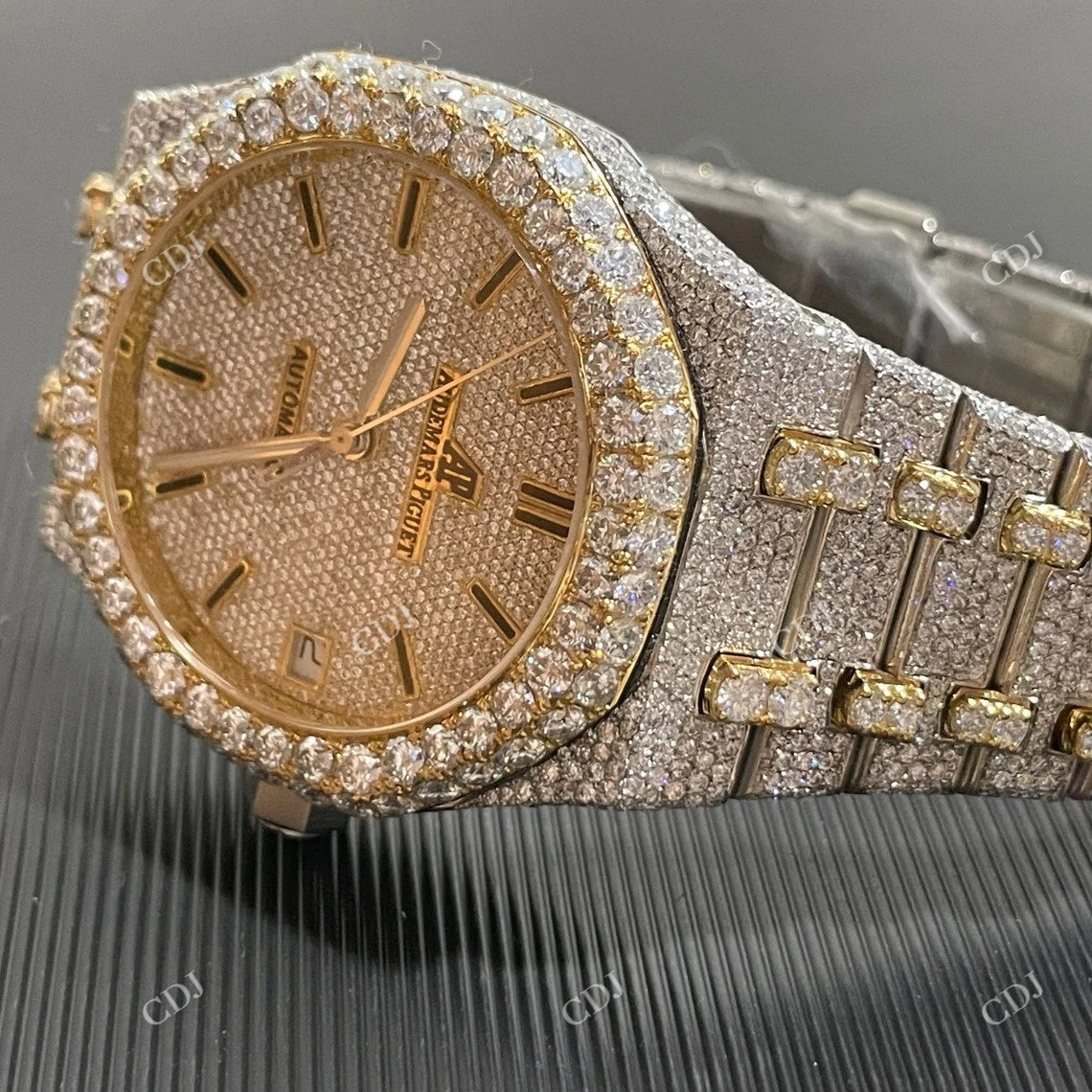 Audemars Piguet Two Tone Diamond Watch  customdiamjewel   